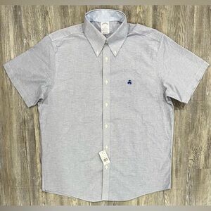 New Brooks Brothers Regent Fit Oxford Button Down Shirt Men’s Size L